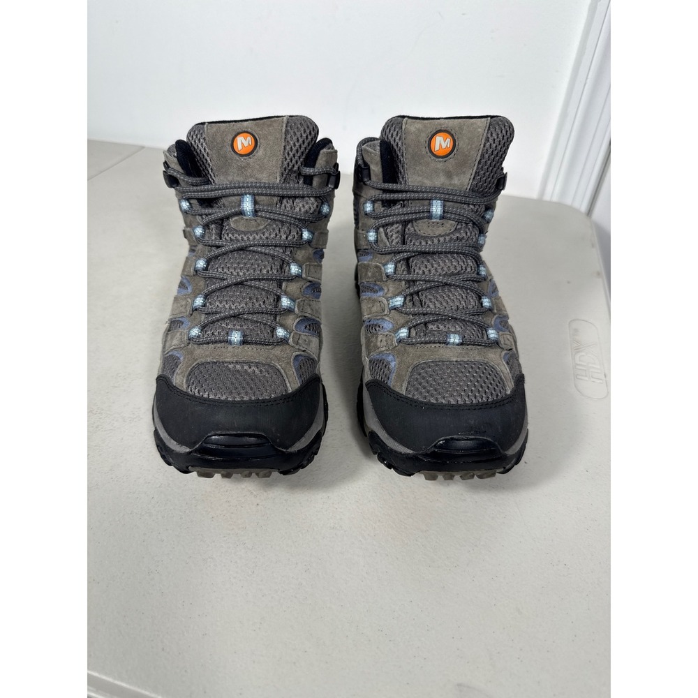 Merrell Moab 2 Mid Waterproof Hiking Boots Granite Grey J06054W Womens 9